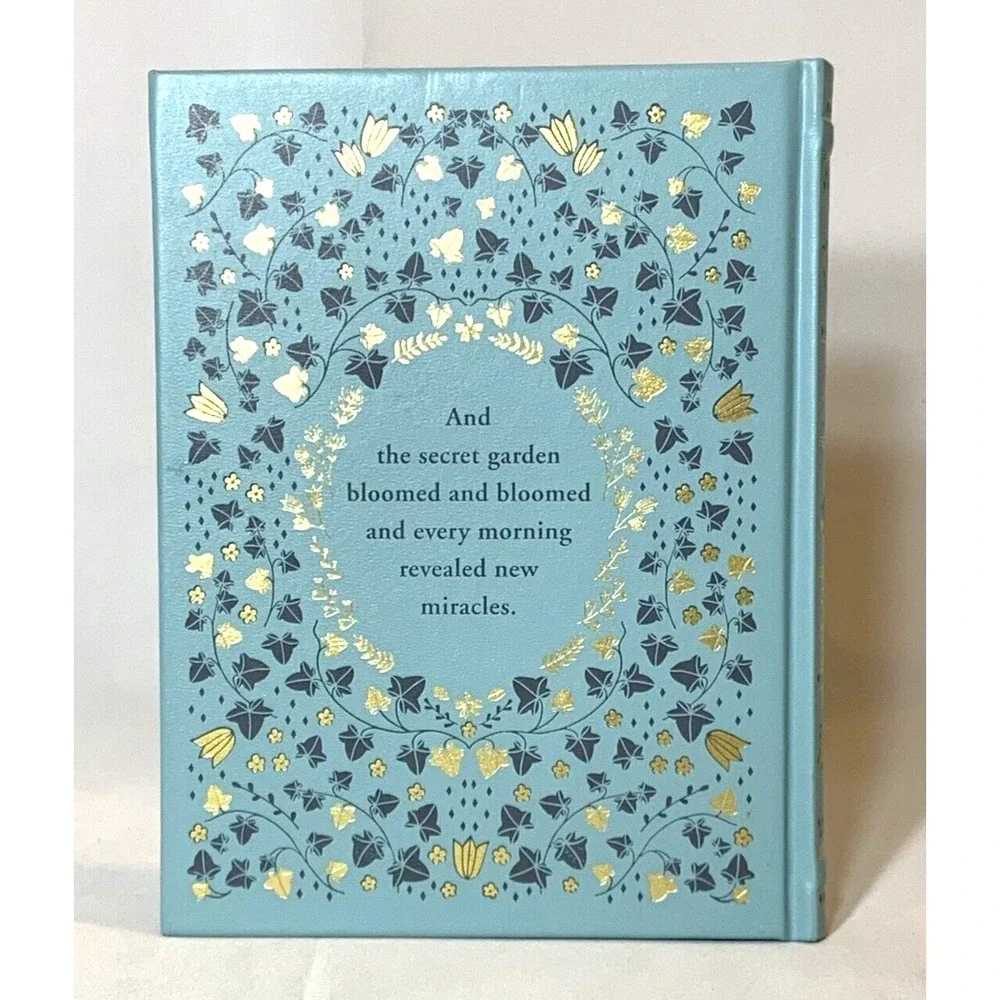 The Secret Garden by Frances Hodgson Burnett Leather Bound Collectible Hardcover